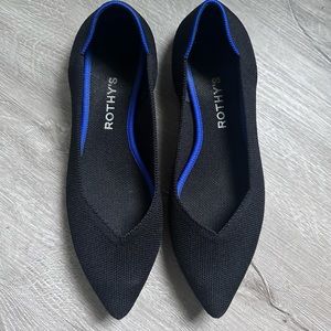 Rothy’s The Point in Black - Solid